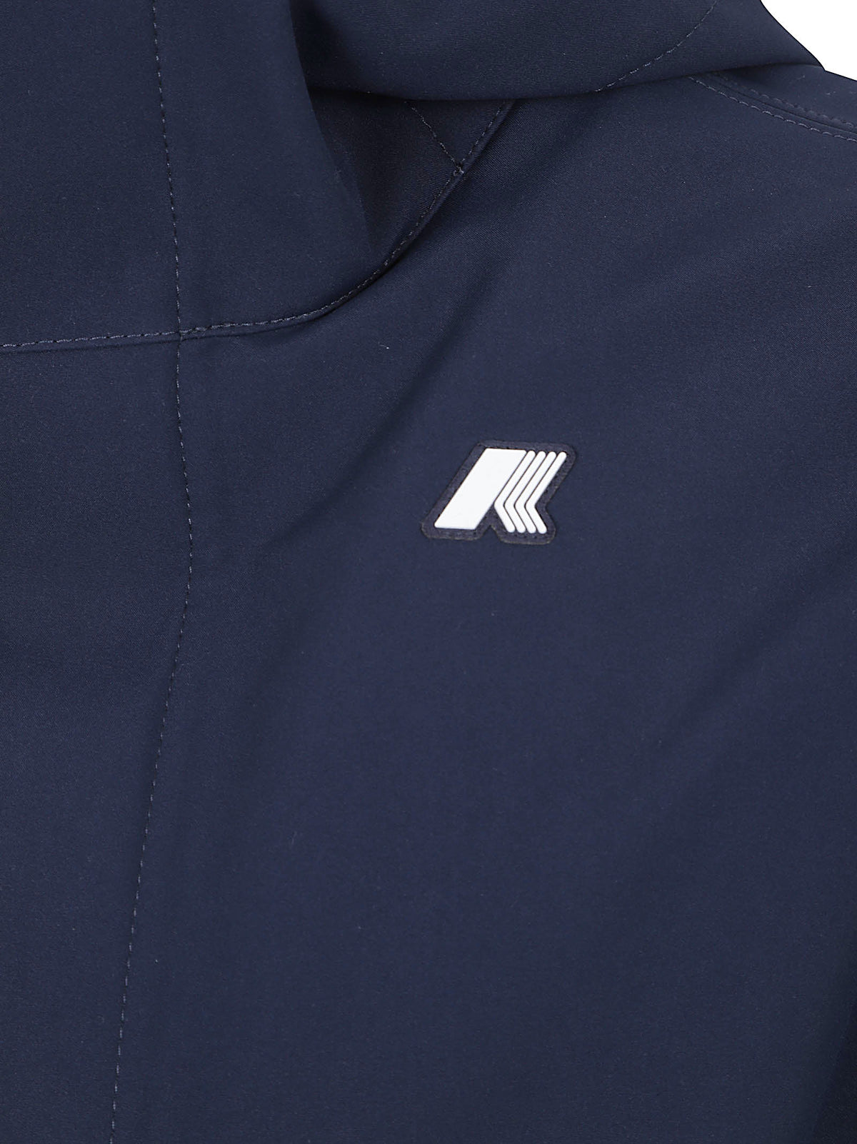 GIACCA UOMO IMPERMEABILE MARLYN BONDED - KWAY K7126UW A2B BLUE DEPTH-BLUE DEPTH KWAY