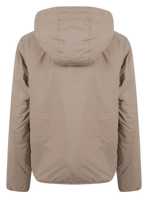 GIACCA DONNA CLAUDETTE ORSETTO - KWAY K81537W WG9 BEIGE TAUPE KWAY