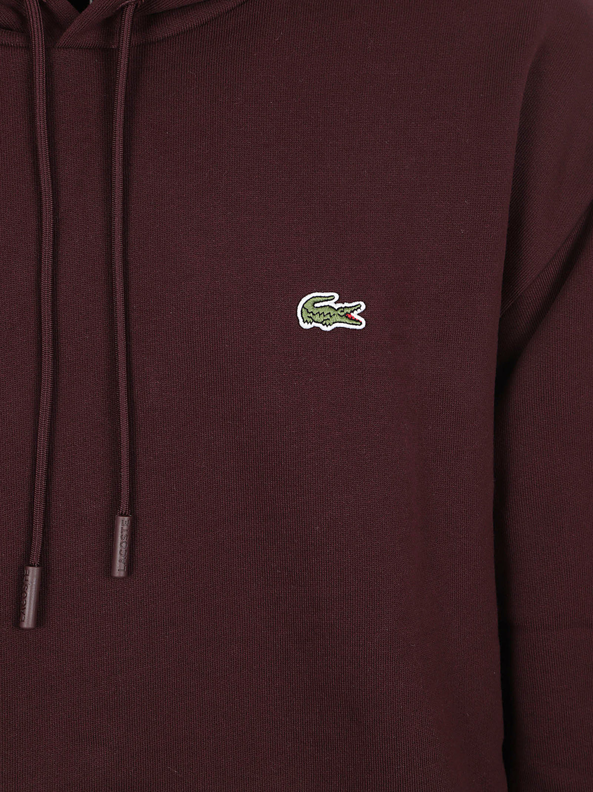 FELPA UOMO CON CAPPUCCIO - LACOSTE SH8863 3KE LACOSTE