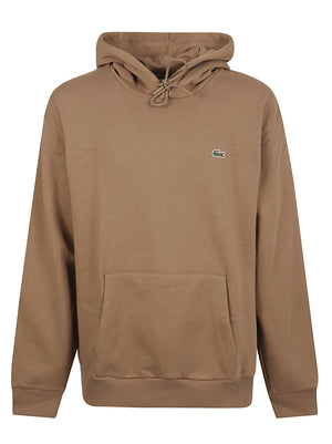 FELPA UOMO CON CAPPUCCIO - LACOSTE <BR/> SH8863 SIX LACOSTE