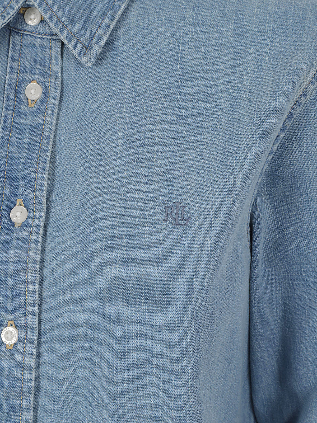 CAMICIA JEANS DONNA WOVEN-SPORT - LAUREN<BR/> 200P14149 001 ALICIA WASH LAUREN