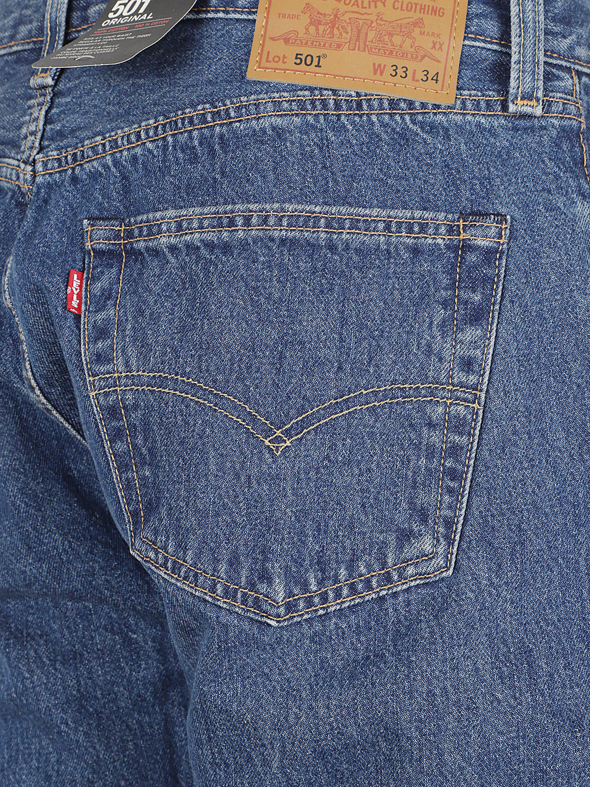 JEANS UOMO 501 LEVI'S ORIGINAL 00501 0114 STONEWASH 80684 LEVI'S STRAUSS