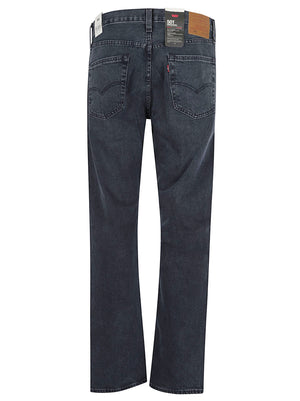 JEANS UOMO 00501 3473 BLUE BLACK STRETCH LEVI'S STRAUSS