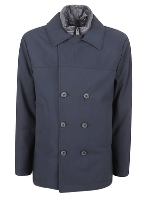 GIACCA UOMO IMBOTTITA - LIU.JO<BR/> QF6011J1606 94013 DARK BLUE LIU.JO