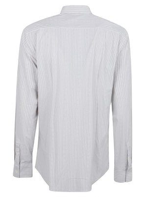 CAMICIA UOMO JERSEY - LIU.JO QF6057J3526 D3058 ACCIA MEL GESSATO LIU.JO