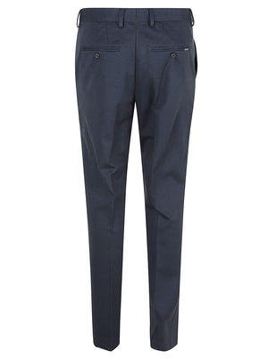 PANTALONI ELEGANTI UOMO JERSEY - LIU JO QF6083J4977 93921 Blu navy LIU.JO