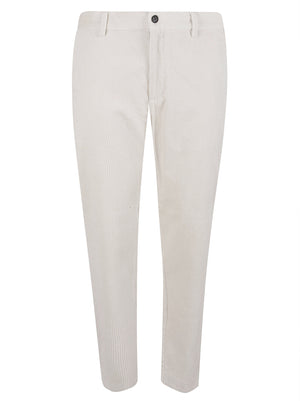 PANTALONE CHINO UOMO VELLUTO - LIU.JO QF6096T850A 14801 Tofu LIU.JO