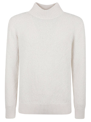 MAGLIONE LUPETTO UOMO CINIGLIA - LIU.JO<BR/> QF6127MAB20 14801 Tofu LIU.JO