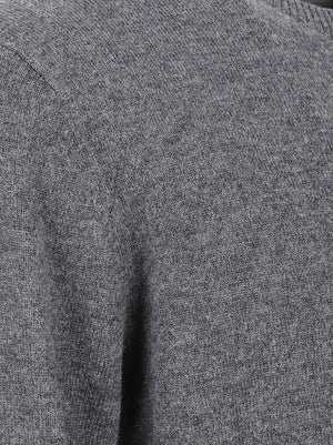 MAGLIONE GIROCOLLO UOMO WOOLCASH - LIU.JO<BR/> QF6145MA23P 02042 ASH GREY LIU.JO