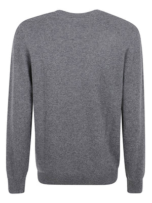 MAGLIONE GIROCOLLO UOMO WOOLCASH - LIU.JO<BR/> QF6145MA23P 02042 ASH GREY LIU.JO