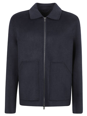 GIACCA UOMO PANNO FULL ZIP - LIU.JO QF6271T894A 94013 DARK BLUE LIU.JO