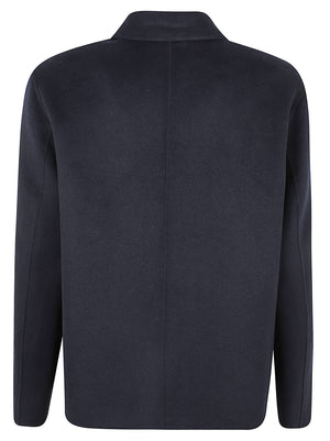GIACCA UOMO PANNO FULL ZIP - LIU.JO QF6271T894A 94013 DARK BLUE LIU.JO