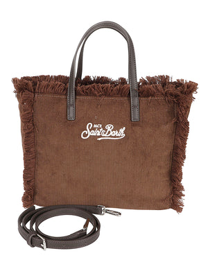 BORSA A MANO COLETTE FELT - MC2 SAINT BARTH<BR/> COLETTE CORDUROY N 00516M S 18 EMB MC 2