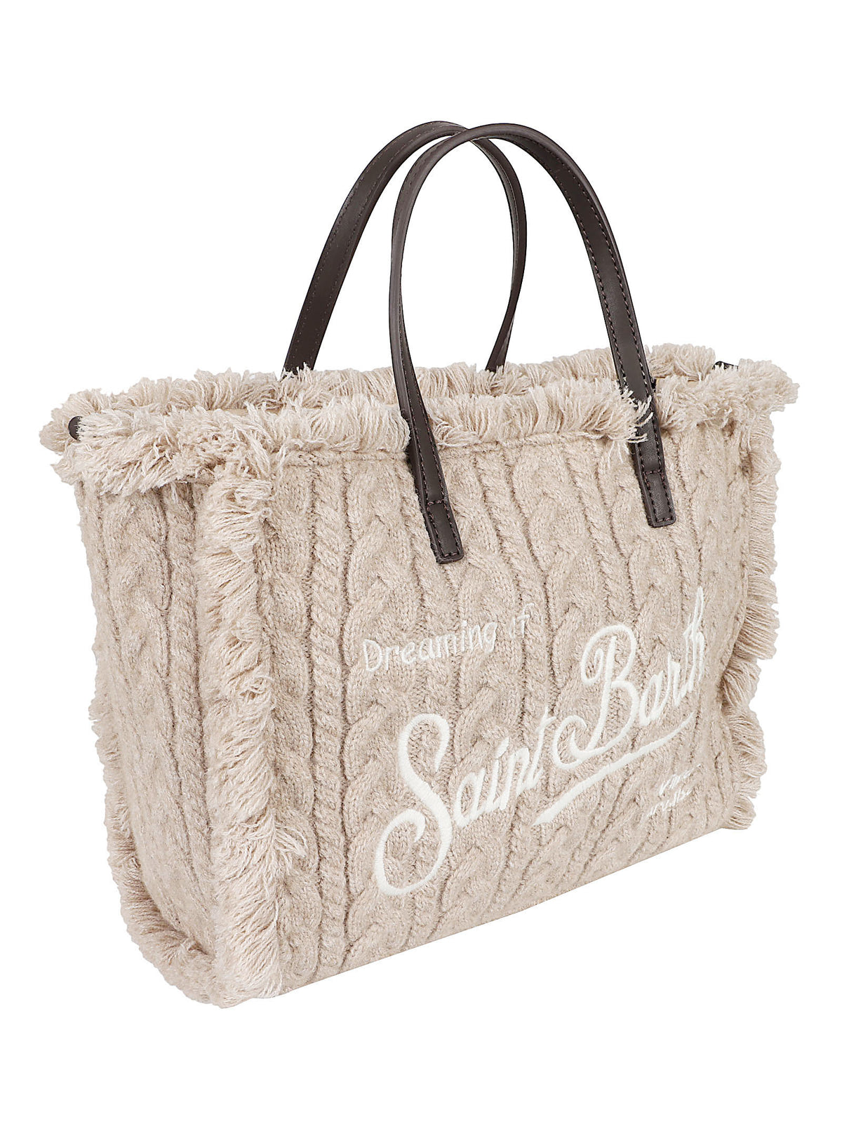 BORSA A MANO WOOL BRAID - MC2 SAINT BARTH<BR/> COLETTE WOOL BRAID N 00462M CABLE 11 EMB MC 2