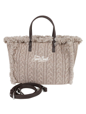 BORSA A MANO WOOL BRAID - MC2 SAINT BARTH COLETTE WOOL BRAID N 04117M CABLE 15 EMB MC 2