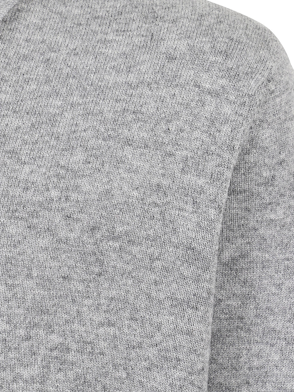 POLO IN MAGLIA UOMO COVENT - MC2 SAINT BARTH COVENT MERINOCASH 00021M 15M GREY MELANGE MC 2