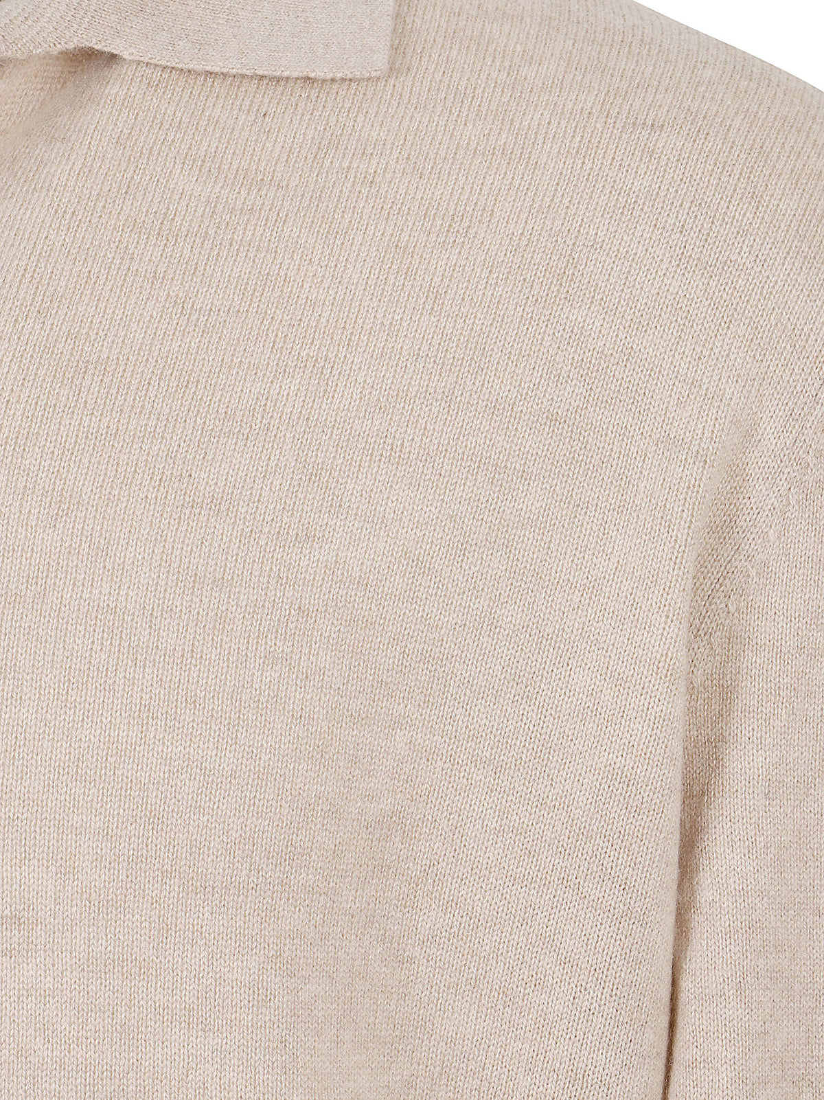POLO IN MAGLIA UOMO COVENT - MC2 SAINT BARTH COVENT MERINOCASH 00027M 11 BEIGE MC 2