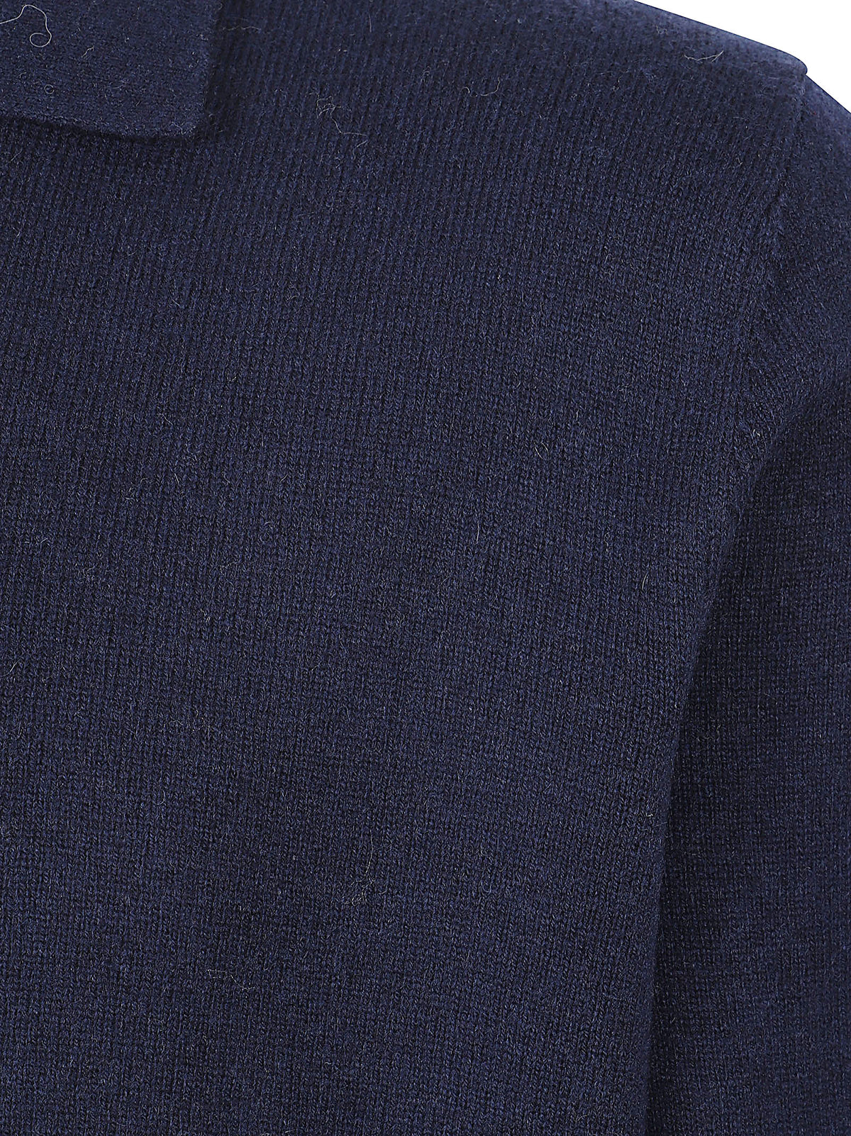 POLO IN MAGLIA UOMO COVENT - MC2 SAINT BARTH<BR/> COVENT MERINOCASH 00044M 62 NIGHT BLUE MC 2