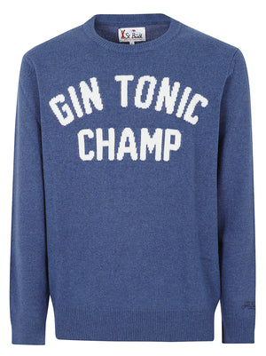 MAGLIONE UOMO GIROCOLLO HERON - MC2 SAINT BARTH HERON 03669M GIN TONIC CHAMP MC 2