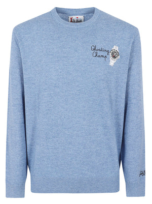 MAGLIONE UOMO GIROCOLLO HERON LIGHT - MC2 SAINT BARTH<BR/> HERON LIGHT EMBRY 00539M GHOSTING CHAMP 33 MC 2