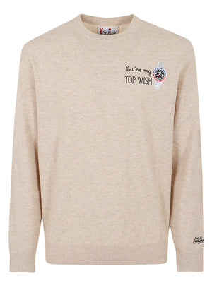 MAGLIONE UOMO GIROCOLLO HERON LIGHT - MC2 SAINT BARTH HERON LIGHT EMBRY 00544M TOP WISH 11 MC 2
