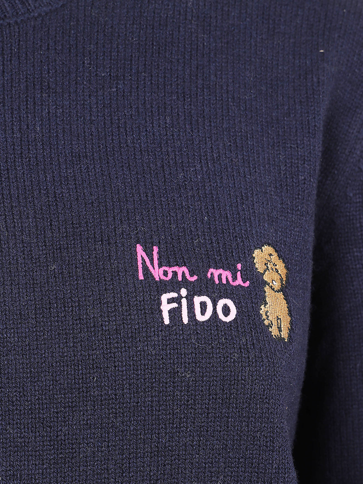 MAGLIONE GIROCOLLO DONNA NEW QUEEN EMBRY - ST BARTH<BR/> NEW QUEEN EMBRY 04176M POODLE FIDO 61 MC 2