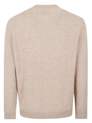 MAGLIONE GIROCOLLO UOMO REGENT - MC2 SAINT BARTH REGENT ALPACA 00027M 11 BEIGE MC 2