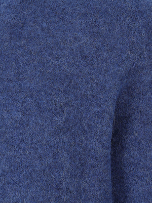 MAGLIONE GIROCOLLO UOMO REGENT - MC2 SAINT BARTH<BR/> REGENT ALPACA 00029M 61 BLUE NAVY MC 2