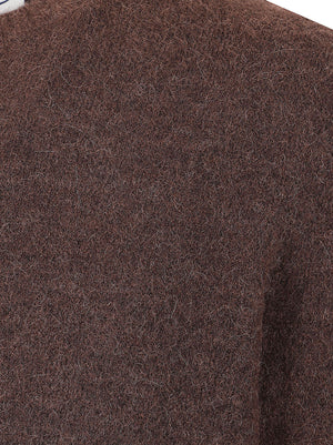 MAGLIONE GIROCOLLO UOMO REGENT - MC2 SAINT BARTH REGENT ALPACA 00040M 18 BROWN MC 2