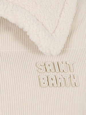 GIACCA DONNA SETHI CORDUROY - ST BARTH<BR/> SETHI CORDUROY 00998M 11 BEIGE SB PATCH MC 2