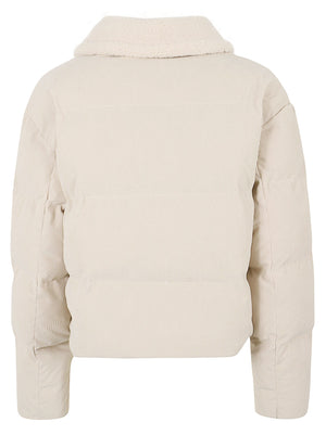 GIACCA DONNA SETHI CORDUROY - ST BARTH<BR/> SETHI CORDUROY 00998M 11 BEIGE SB PATCH MC 2