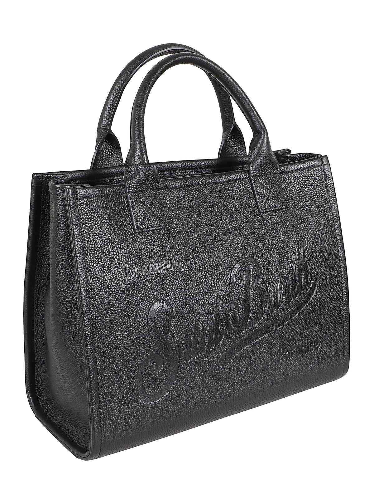 BORSA A MANO VANITY BAG LARGE - MC2 SAINT BARTH VANITY BAG LARGE 00123M GRAIN LEATHER MC 2