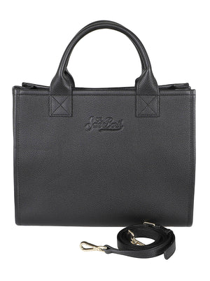 BORSA A MANO VANITY BAG LARGE - MC2 SAINT BARTH VANITY BAG LARGE 00123M GRAIN LEATHER MC 2