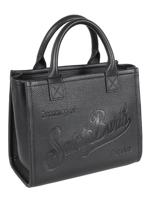 BORSA A MANO MIDI VANITY BAG - MC2 SAINT BARTH VANITY BAG MIDI 00123M GRAIN LEATHER SB 00 MC 2