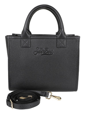 BORSA A MANO MIDI VANITY BAG - MC2 SAINT BARTH VANITY BAG MIDI 00123M GRAIN LEATHER SB 00 MC 2