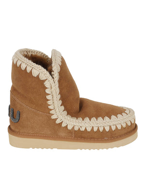 STIVALETTO DONNA PELO "ESKIMO 18 GLITTER LOGO" - MOU FW101050A COG MOU