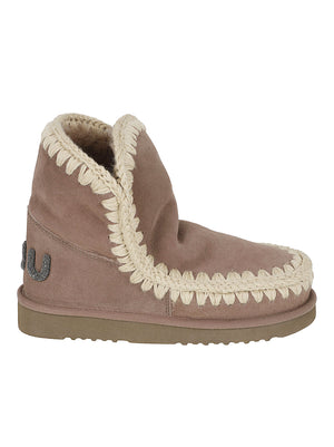 STIVALETTO DONNA PELO "ESKIMO 18 GLITTER LOGO" - MOU FW101050A ELGRY MOU