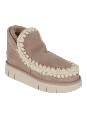 SCARPA DONNA CON PELO "ESKIMO BOUNCE SNEAKER" FW531009A ELGRY MOU
