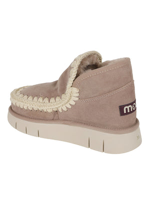 SCARPA DONNA CON PELO "ESKIMO BOUNCE SNEAKER" FW531009A ELGRY MOU