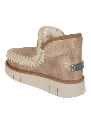 SCARPA DONNA CON PELO "ESKIMO BOUNCE SNEAKER" - MOU<BR/> FW531009C JGOL MOU