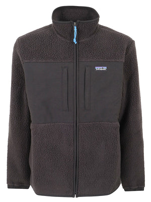 GIACCA PILE UOMO RETRO PATCH -PATAGONIA<BR/> 22780 BLK Black PATAGONIA