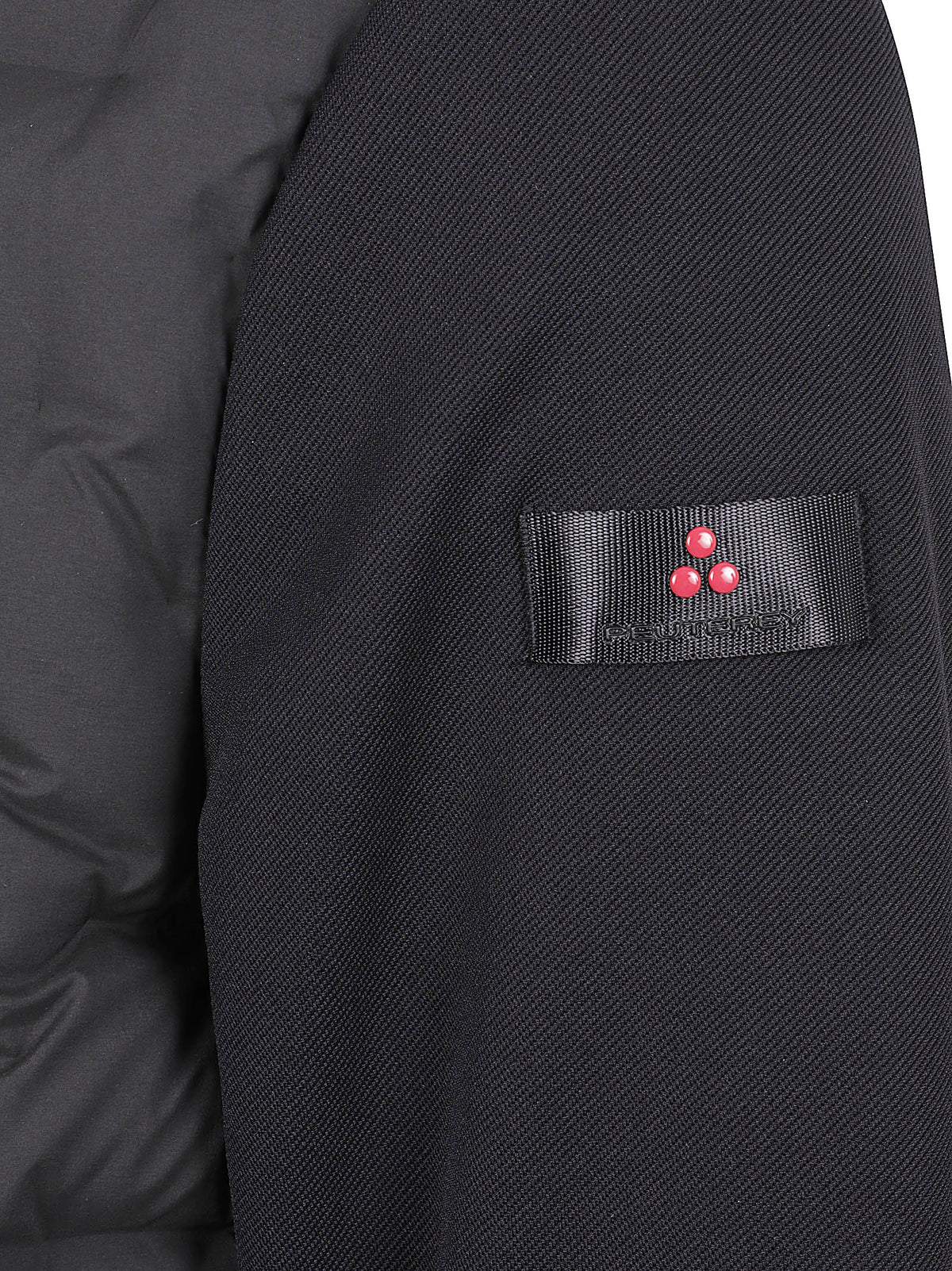 GIACCA UOMO CON CAPPUCCIO HOLZER SJR BMAT - PEUTEREY<BR/> PEU5985 01192065NER PEUTEREY