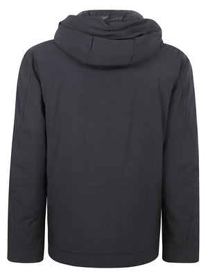 GIACCA UOMO CON CAPPUCCIO LOGE SRTR GRS 02 - PEUTEREY<BR/> PEU5995 01192057NER PEUTEREY
