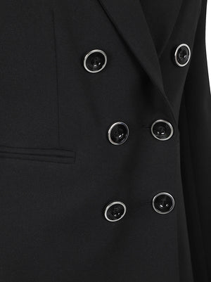 BLAZER DOPPIO PETTO DONNA 100256 A3DAZ99 NERO LIMOUSINE PINKO