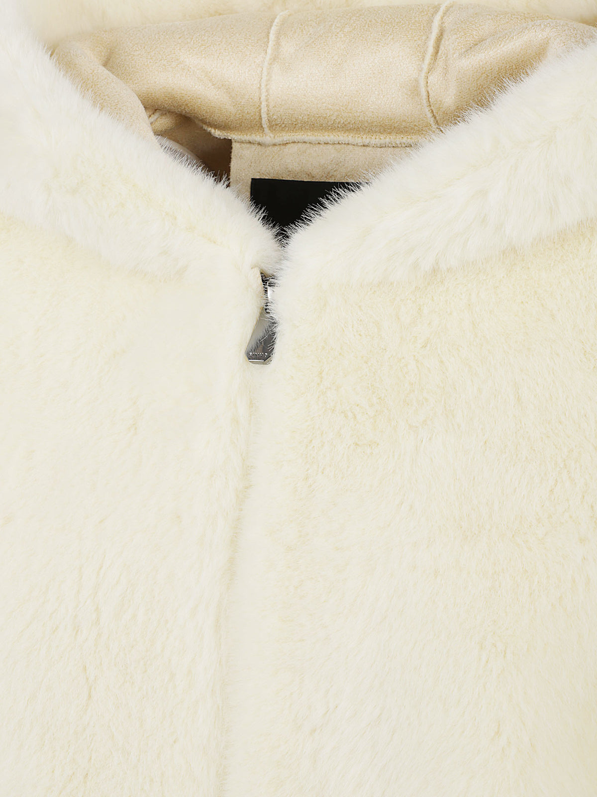GIACCA DONNA EFFETTO PELLICCIA GASTERIA - PINKO<BR/> 107053 A3E9H02 GIALLO TRASPARENTE PINKO