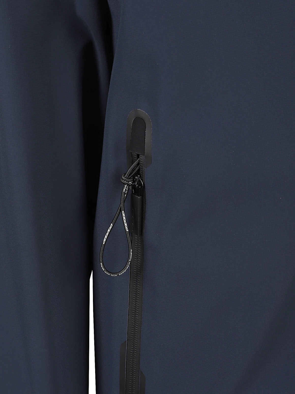 GIACCA UOMO SURFLEX WINTER THERMO HOOD ZIP - RRD<BR/> W26044 62 LEAD BLUE RRD