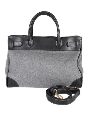 BORSA A MANO MARVIN LOVE TOTE - RUE MADAM PARIS<BR/> MARVIN LOVE TOTE BAG GREY RUE MADAM