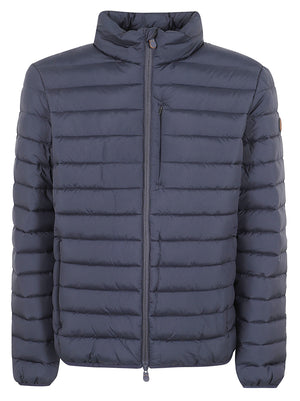 GIACCA UOMO MIRO - SAVE THE DUCK D31274M MIRO2190010 BLUE BLACK SAVE THE DUCK