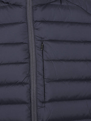 GIACCA UOMO SMANICATA RHUS - SAVE THE DUCK<BR/> D81272M MIRO2190010 BLUE BLACK SAVE THE DUCK