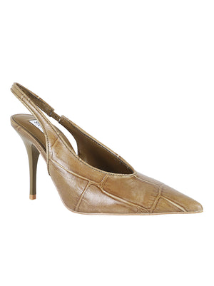 SCARPA DONNA CON TACCO ANDROMEDA - STEVE MADDEN <BR/> SMSANDROMEDA 364 GRN CROCO STEVE MADDEN